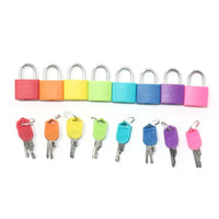 Colorful Montessori locks and keys set for preschool sensory learning, enhancing fine motor skills and problem-solving.