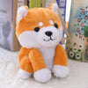 Electric Talking Shiba Inu Plush Toy, interactive recording doll, cute, orange and white, soft fur, fun gift for kids and adults.