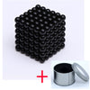 Magnetic building blocks 3D puzzle cube with storage tin for creativity and stress relief