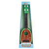 Children's toy ukulele in colorful packaging, designed as a retro simulation guitar for early musical exploration.