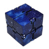 Infinity Cube Fidget Toy with a starry night design for stress relief and sensory focus.