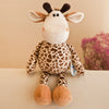 Giraffe plush toy from Jungle Animal Plush Collection, soft and huggable, perfect for playtime or gifting.