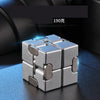 Infinity Cube Fidget Toy for stress relief and focus, featuring durable zinc alloy construction.