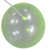 Inflatable bubble balloon toy in green, perfect for fun outdoor parties and kids' activities.