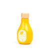 Bright yellow toy honey bottle from Montessori Magnetic Tool Kitchen Playset for imaginative kid's cooking.