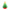 Silicone Christmas tree stacking toy with star topper on white background.