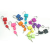 Colorful Montessori locks and keys set for preschool learning, enhancing fine motor skills and problem-solving abilities.