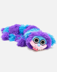 PJ Pugapillar Plush – 19-Inch Soft Toy from Play The Game, featuring vibrant colors and a smiling face, perfect for collectors and fans.