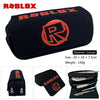 Roblox anime game canvas pencil case with high-capacity design, featuring durable material and stylish branding for school supplies.