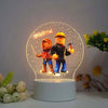 Roblox-themed two-dimensional night light with vibrant game-inspired graphics, perfect for kids' rooms and gaming decor.