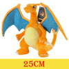 Charizard 25CM Pokemon plush toy with blue wings and orange body, perfect for kids, collectors, and fans. Soft and high-quality material.