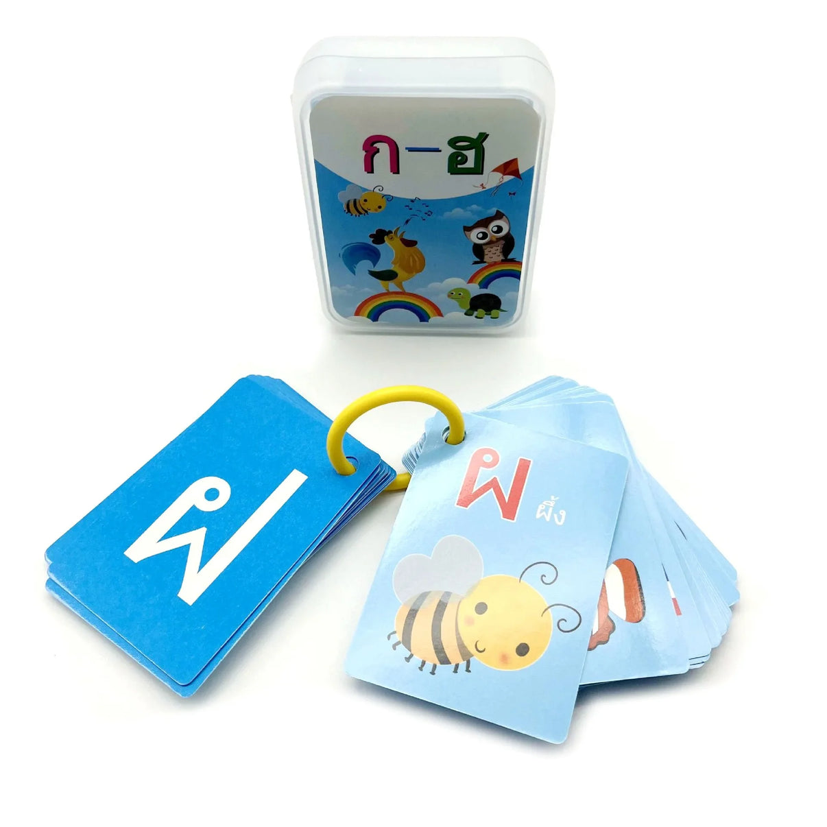 Thai Alphabet Flashcards for Early Learning and Language Development