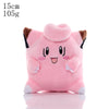 Cute Jigglypuff Pokemon plush toy, measuring 15cm and weighing 105g, made from soft, high-quality materials, perfect for fans and collectors.