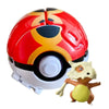 Pokemon Pokeball toy set with Cubone figure, featuring a vibrant red Pokeball design and collectible Pokemon character.