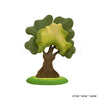 Wooden tree piece from Montessori Kids Scene Building Toy Set, perfect for imaginative play and educational learning.