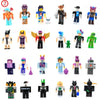 Assorted Roblox-themed collectible dolls featuring various characters and costumes.