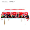 Roblox party tablecloth with colorful characters, 108x180cm, for game-themed birthday celebrations and events.