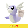 22cm Dratini plush toy made from ultra-soft material, perfect for Pokemon fans and collectors.