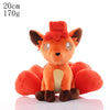 Vulpix Pokemon plush toy, 20cm tall, weighing 170g, featuring soft, high-quality fabric, perfect for cuddling and collecting.