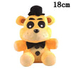 Five Nights at Freddy's Freddy plush toy, 18cm soft and cuddly with high-quality fabric, perfect for fans and collectors.