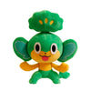 Pokemon plush toy of Simisage, green and yellow with large ears and tail, cute and cuddly for fans.