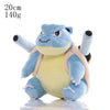 Blastoise plush toy 20cm, 140g with high-quality, soft fabric. Perfect for cuddling and collecting by Pokemon fans.