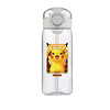 Pokemon Pikachu plastic water cup with straw, ideal for students and children, featuring a fun design and large capacity.