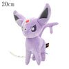 20cm Espeon Pokemon plush toy in soft purple fabric, perfect for cuddling or collecting.