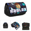 Roblox-themed pencil case with 3D printing, featuring a game character design for kids' school supplies.