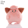 "Cute pink Clefairy Pokemon plush toy, 15cm tall, 95g, perfect for cuddling and collecting. Soft, high-quality fabric for a cozy feel."