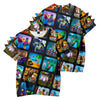 3D Roblox printed kids t-shirt featuring cute dinosaur design and vibrant colors, perfect for summer casual outings and active play.