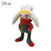 28cm Pokemon plush toy featuring a bunny-like character with long ears and red accents, made from soft plush fabric.