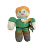 Minecraft Alex plush doll with vibrant pixel design, part of the 20cm Soft Plush Animal Dolls Collection, perfect for fans and collectors.