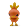 Pokemon PVC action figure featuring a detailed design of an orange character with yellow accents, perfect for collectors and kids.