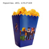 Roblox-themed popcorn box with characters, perfect for party decor, set of 6, dimensions 4.5*6.5*13cm, fun birthday accessory.