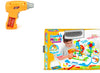 Kids drill puzzle building kit with colorful pieces and a safe plastic drill for creative construction play.