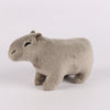 Capybara plush toy with soft fabric and PP cotton filling, perfect for cuddling and decor.