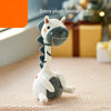 Zebra plush twister doll with whimsical design on display, perfect for children's interactive play and decoration.