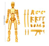 golden robot toy