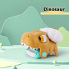 Dinosaur-shaped wrist water gun toy in vibrant colors for outdoor play.