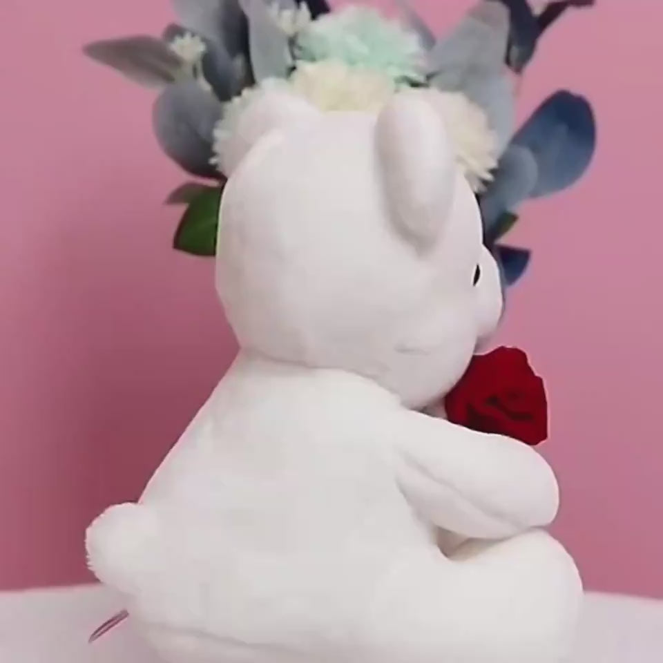 teddy bear white video