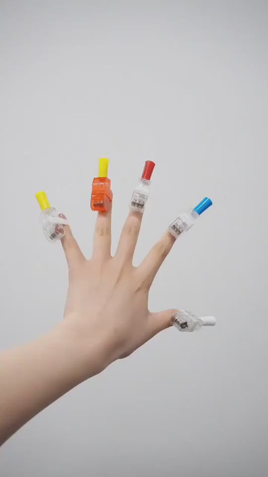 video review finger projector